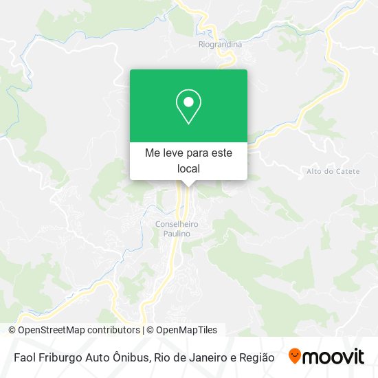 Faol Friburgo Auto Ônibus mapa