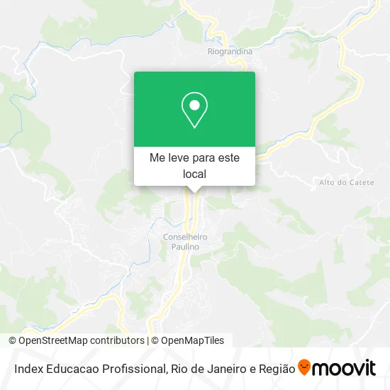 Index Educacao Profissional mapa