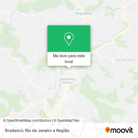 Bradesco mapa