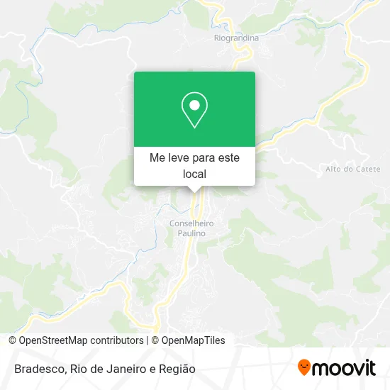 Bradesco mapa