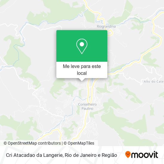 Cri Atacadao da Langerie mapa