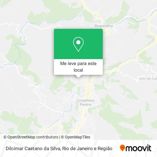 Dilcimar Caetano da Silva mapa