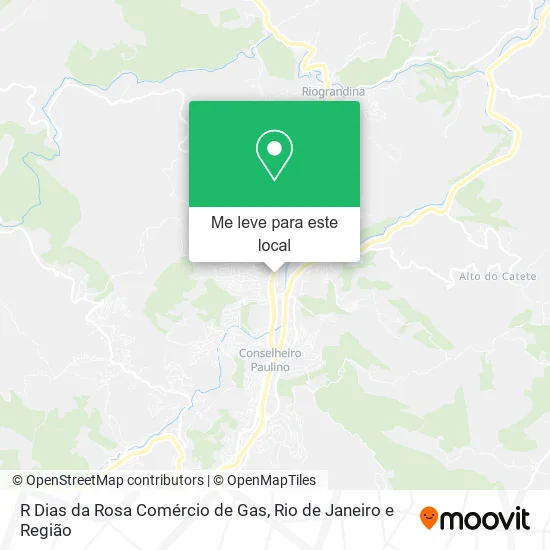 R Dias da Rosa Comércio de Gas mapa