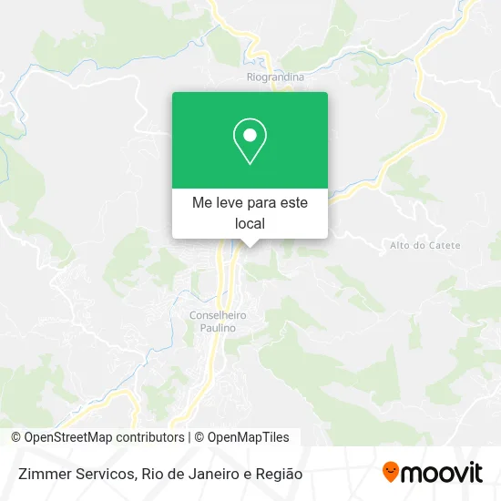 Zimmer Servicos mapa