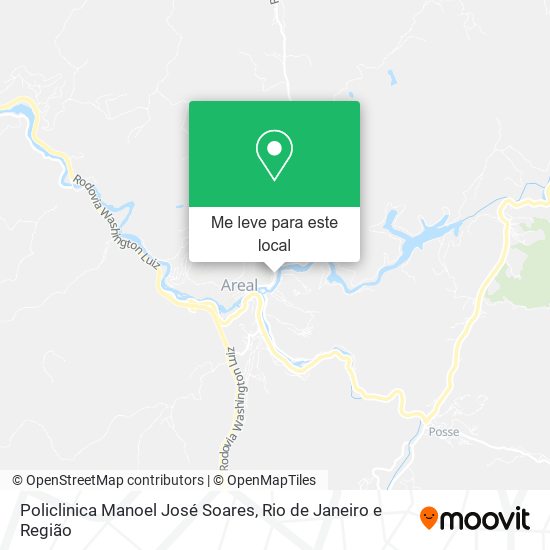 Policlinica Manoel José Soares mapa