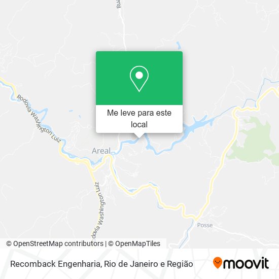 Recomback Engenharia mapa