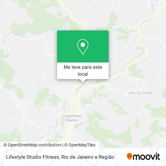 Lifestyle Studio Fitness mapa