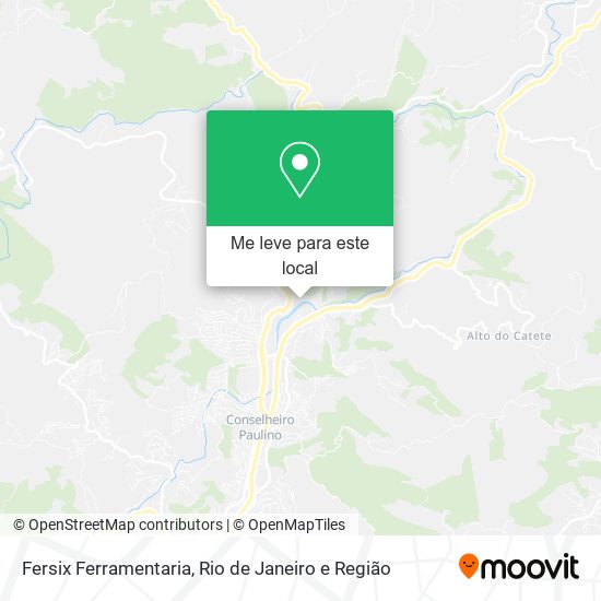 Fersix Ferramentaria mapa