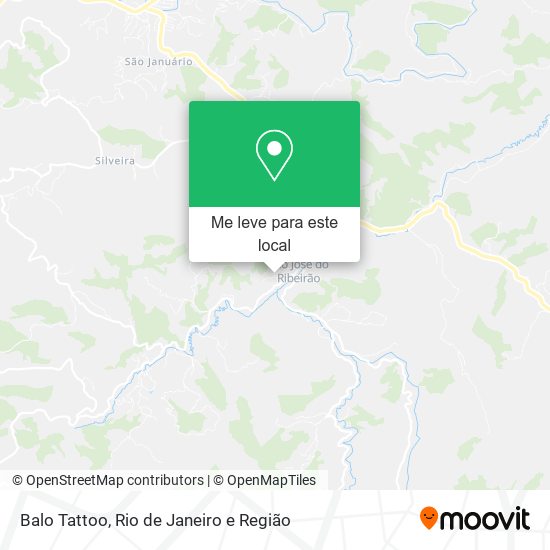 Balo Tattoo mapa