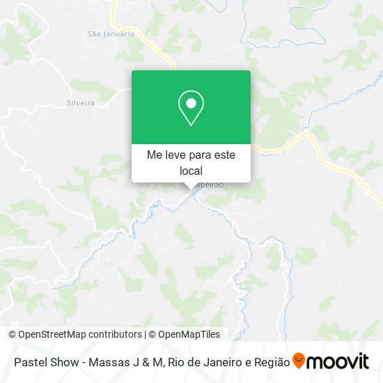 Pastel Show - Massas J & M mapa