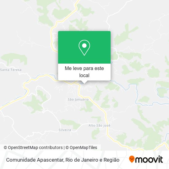 Comunidade Apascentar mapa