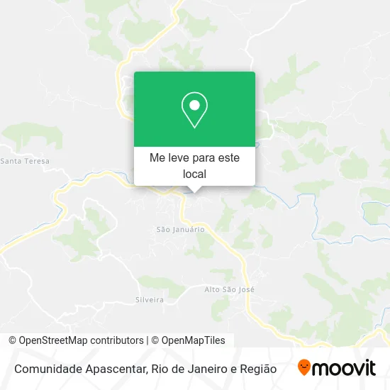 Comunidade Apascentar mapa