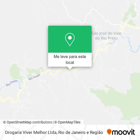Drogaria Viver Melhor Ltda mapa