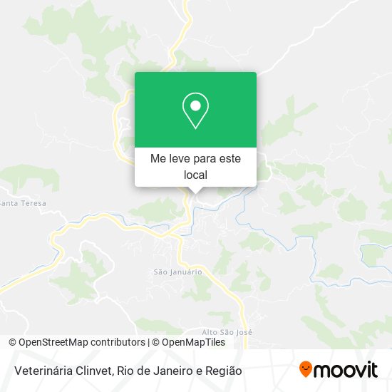 Veterinária Clinvet mapa