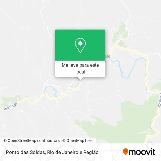 Ponto das Soldas mapa