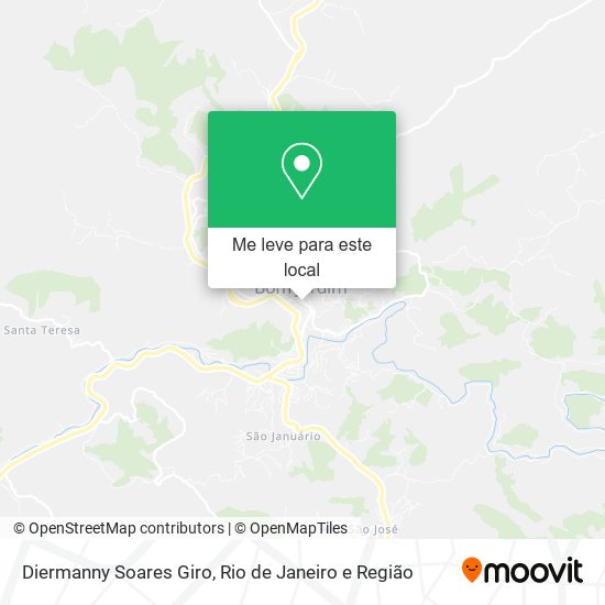 Diermanny Soares Giro mapa
