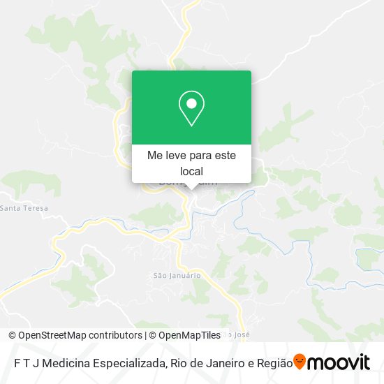 F T J Medicina Especializada mapa