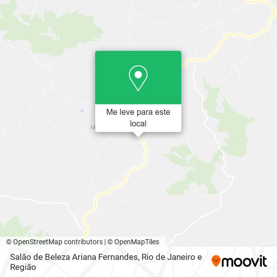 Salão de Beleza Ariana Fernandes mapa