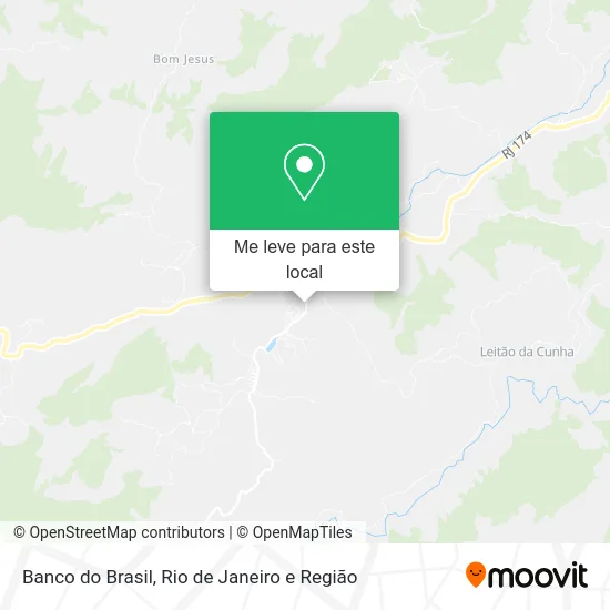 Banco do Brasil mapa