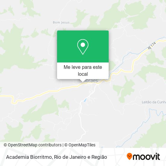 Academia Biorritmo mapa