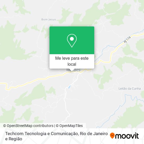 Techcom Tecnologia e Comunicação mapa