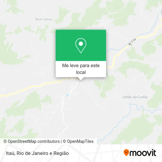 Itaú mapa