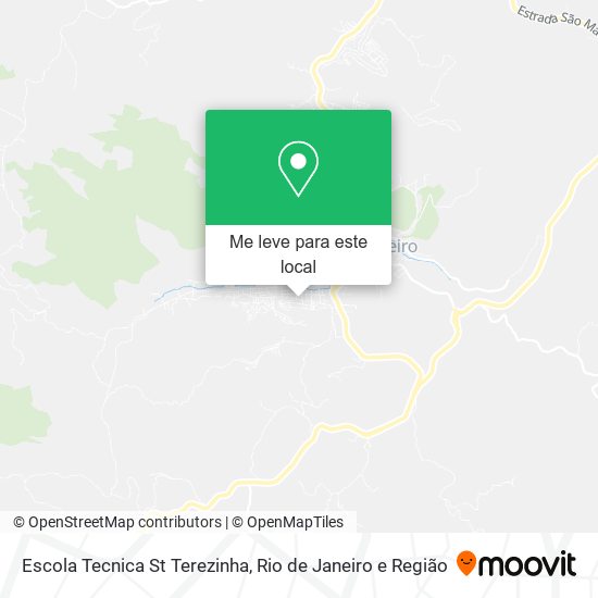 Escola Tecnica St Terezinha mapa