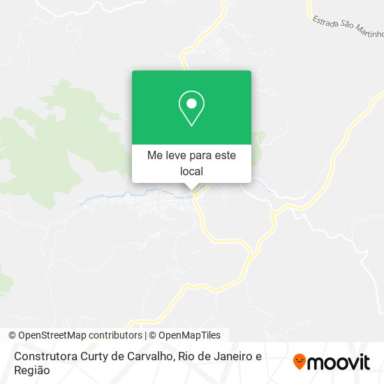 Construtora Curty de Carvalho mapa