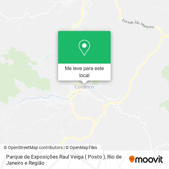 Parque de Exposições Raul Veiga ( Posto ) mapa