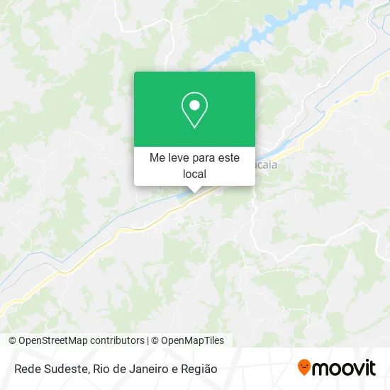 Rede Sudeste mapa