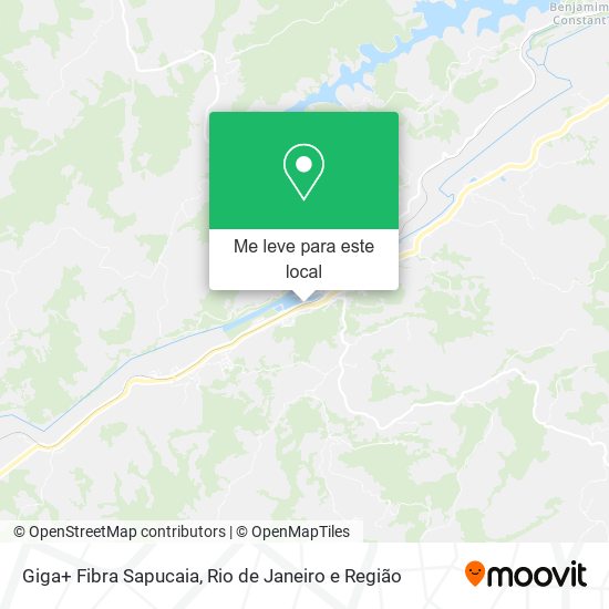 Giga+ Fibra Sapucaia mapa