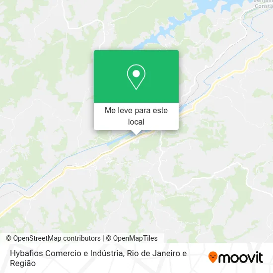 Hybafios Comercio e Indústria mapa