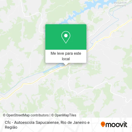Cfc - Autoescola Sapucaiense mapa