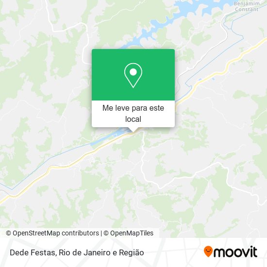 Dede Festas mapa