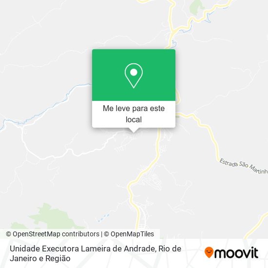 Unidade Executora Lameira de Andrade mapa