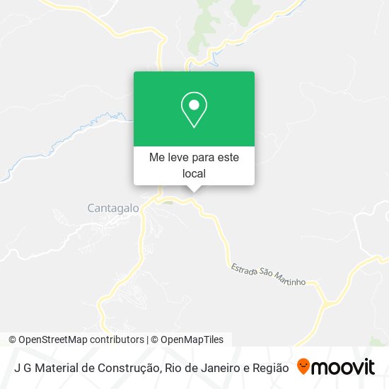 J G Material de Construção mapa