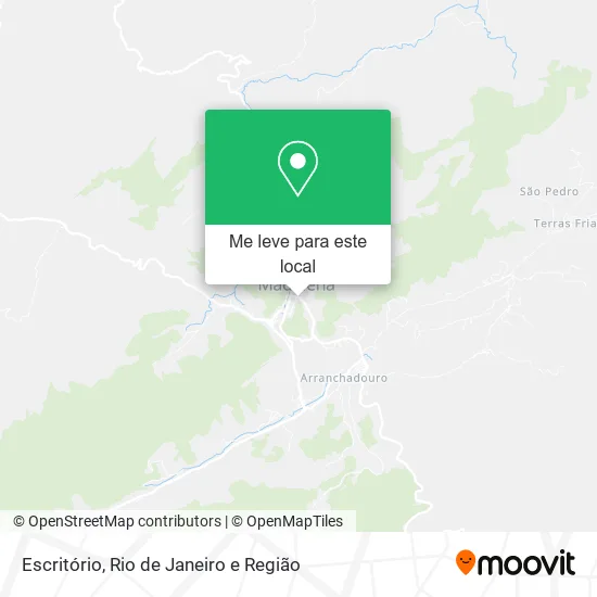 Escritório mapa