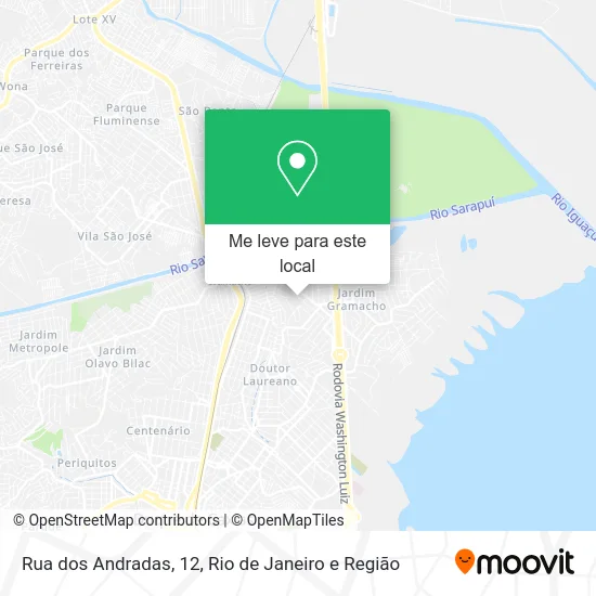 Rua dos Andradas, 12 mapa