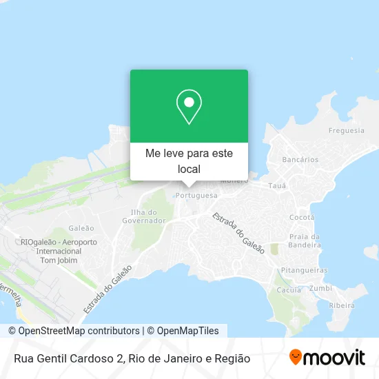 Rua Gentil Cardoso 2 mapa