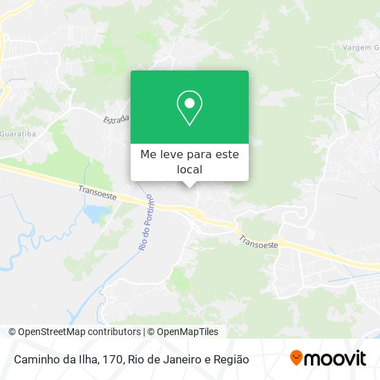 Caminho da Ilha, 170 mapa