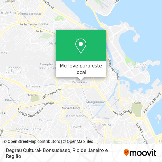 Degrau Cultural- Bonsucesso mapa