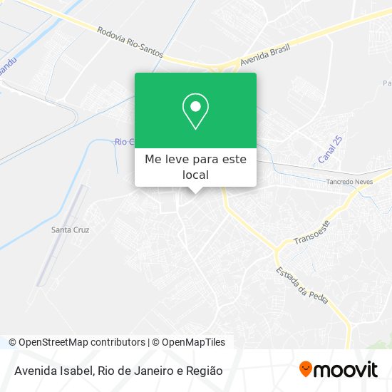 Avenida Isabel mapa