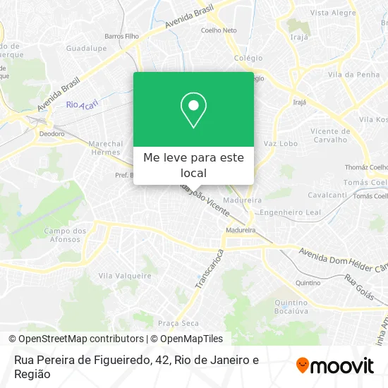Rua Pereira de Figueiredo, 42 mapa