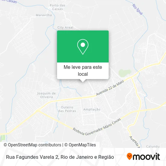 Rua Fagundes Varela 2 mapa