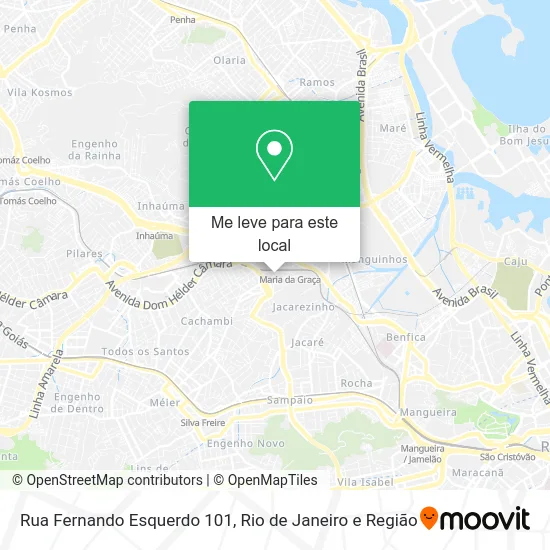 Rua Fernando Esquerdo 101 mapa