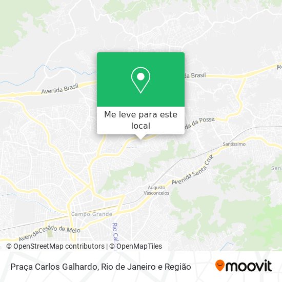 Praça Carlos Galhardo mapa