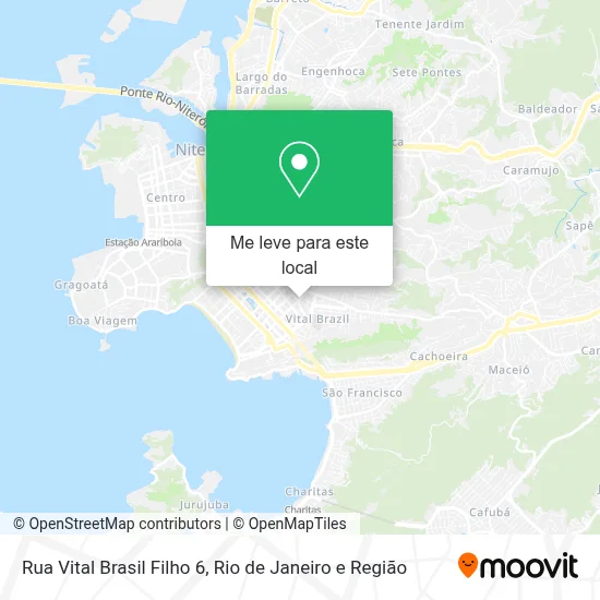 Rua Vital Brasil Filho 6 mapa
