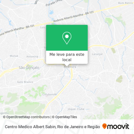 Centro Medico Albert Sabin mapa