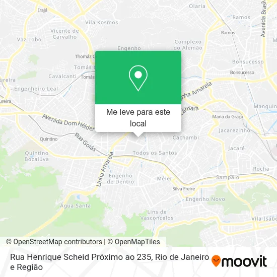 Rua Henrique Scheid Próximo ao 235 mapa
