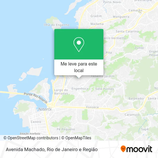 Avenida Machado mapa